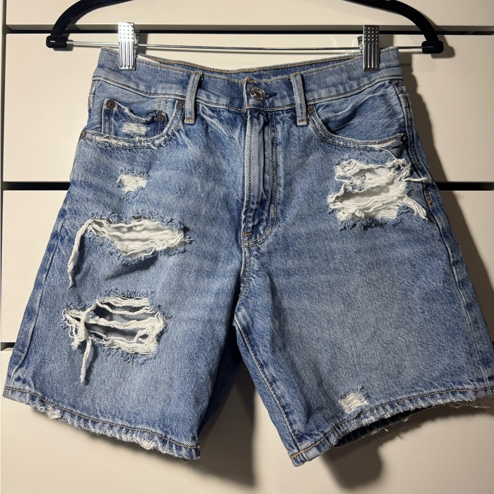 American Eagle Outfitters Light Blue Denim Shorts